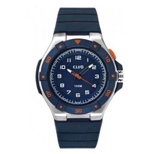 Image of Sporty rustfri stål Quartz med lys Drenge ur fra Club Time, A47110S8A